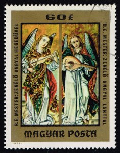 Hungary #2251 Angels Playing Violin and Lute; CTO (0.25) (5Stars)