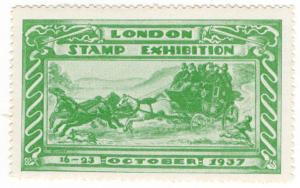 (I.B) Cinderella Collection : London Stamp Exhibition (1937)