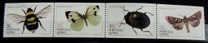 1984 Portugal Azores 365C-368Cstrip Insects - Butterflies 12,00 €