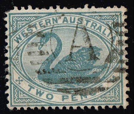 Australia-Western Aust. #63 Swan; Used (3.00)