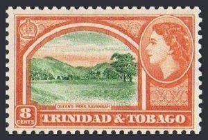 Trinidad & Tobago 78, MNH. Michel 161. QE II, 1953. Queens Park, Savannah. 1953.