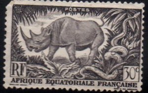 French Equatorial Africa Scott No. 167