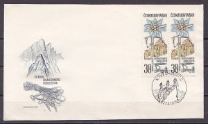 Czechoslovakia, Scott cat. 1750. Slovak Alpine Club issue. ^