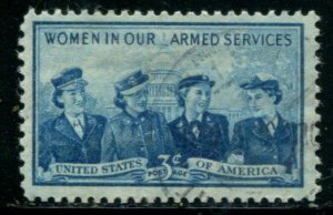 1013 US 3c Service Women, used