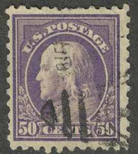 US #477 SCV $80.00 VF used, strong purple color, very nice and fresh!  RARE U...