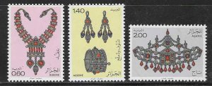 Algeria MNH sc# 652-4 Jewelry