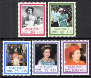 Vanuatu B2-B6 MNH VF