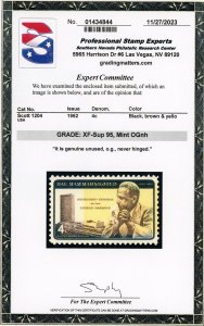 US Stamp #1204 Dag Hammarskjold 4c - PSE Cert - XF-SUP 95 - MNG - SMQ $25.00