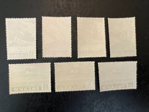 Iceland Scott 246-252 MNH
