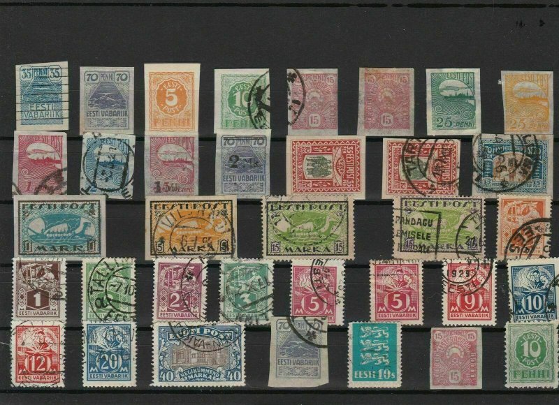 estonia  stamps ref r12132