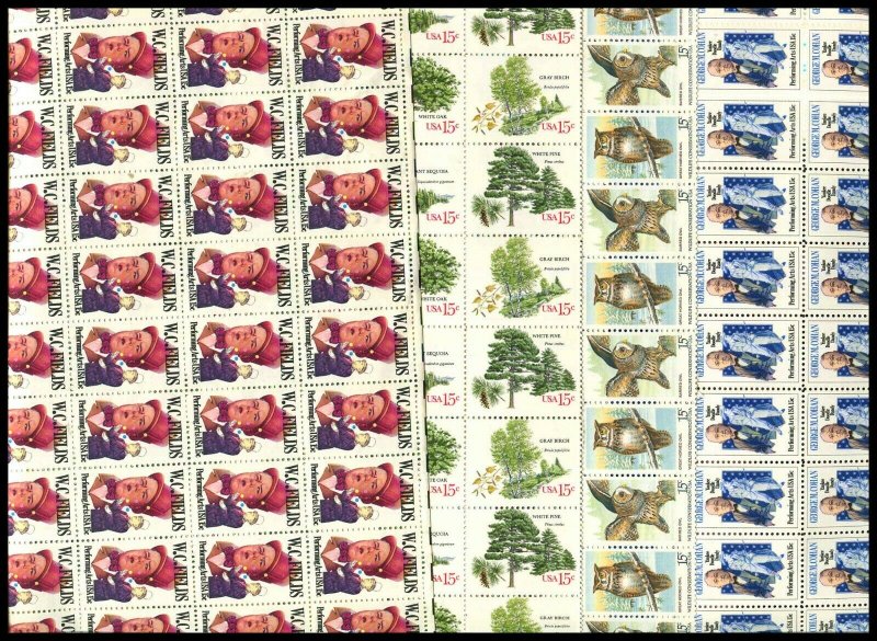 U.S. DISCOUNT POSTAGE LOT OF 100 15¢ STAMPS FACE $15.00 SELLING FOR $11 