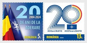 Romania / Roemenië - Postfris/MNH - Complete set 20 years NATO 2024