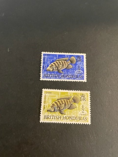 British Honduras sc 234,235 MHR