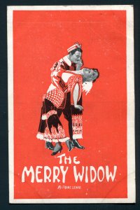 1911 The Merry Widow Shubert-Murat Theater - Indianapolis, Indiana to Local