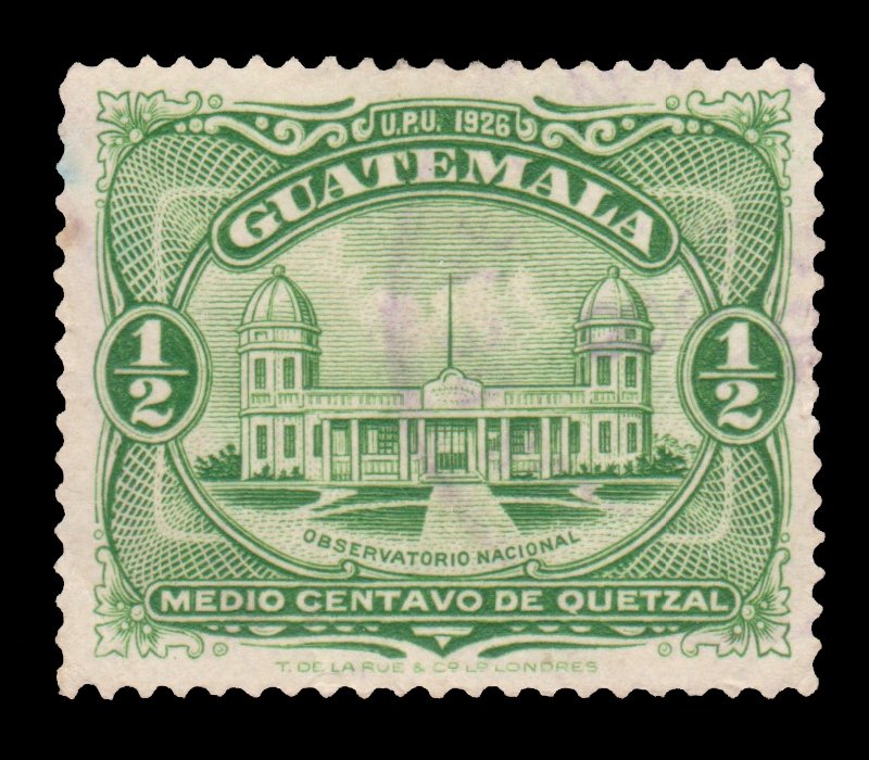 GUATEMALA STAMP 1929 SCOTT # 233. USED. # 3