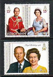Isle of Man QEII 316-7 MNH VF