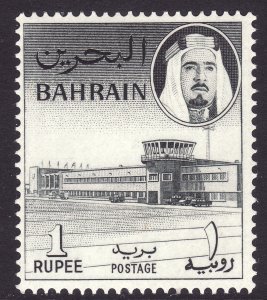 1964 Bahrain Sheik Isa bin Sulman Al Khaifah / Airport 1r issue  MNH Sc# 137 $9