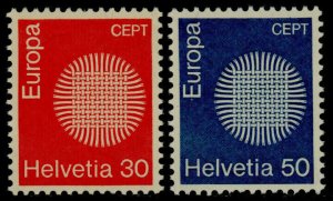 Switzerland 515-6 MNH EUROPA