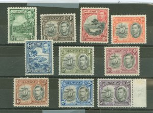 Grenada #132-141 Unused Single (King)