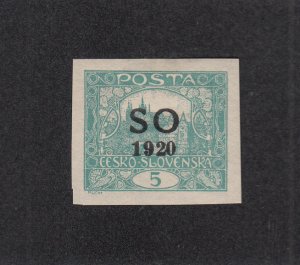 Eastern Silesia Scott #3 MH