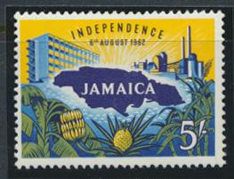 Jamaica SG 196  Mint Never Hinged  SC# 184  Independence  see details