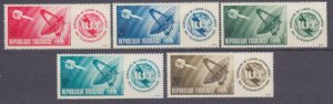 1965 Togo 457-461 100 years of ITU