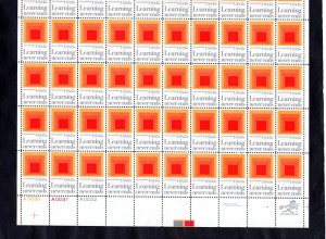1833 Learning, MNH sheet/50 LL (#A0030+)