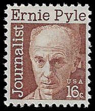 U.S. #1398 MNH; 16c Ernie Pyle (1971) (3)