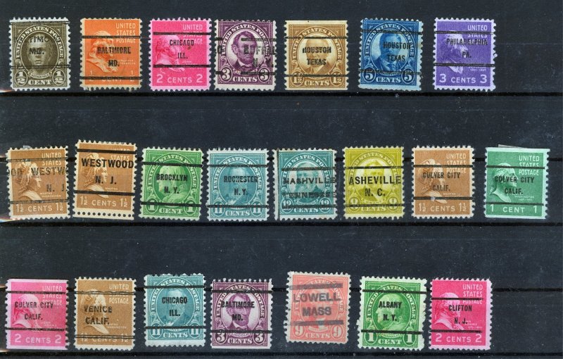 USA STAMPS, Precancel