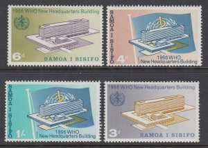 Samoa 255-258 MNH VF