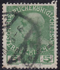 Austria 113 Emperor Franz Josef 1913