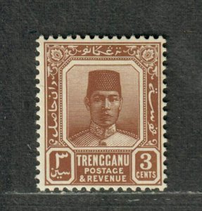 Malaya Trengganu Sc#23 M/LH/VF, Cv. $42.50