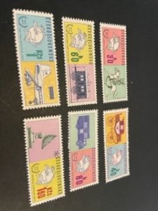 Czechoslovakia sc 1962-1967 MNH comp set