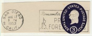 United States United States Postal Stationery Cut Out A14P10F71-