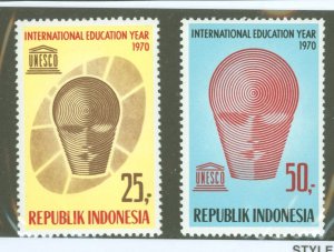 Indonesia #795-6 Unused Single (Complete Set)