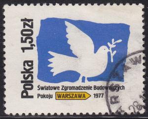 Poland 2213 Peace Dove 1.50zł 1977