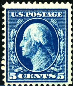 U.S. #378 MINT OG HR