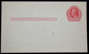 1911 US Sc. #UX23 postal card, mint, not preprinted, good to very good shape