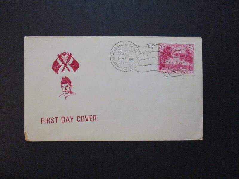 Pakistan 1960 Egypt's President Nasser Visit Event Cover - Z3785