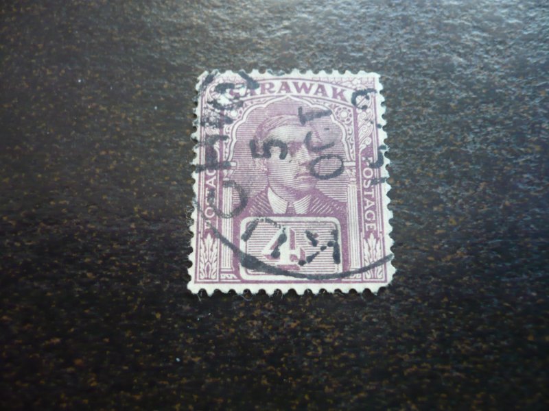 Stamps - Sarawak - Scott# 56 - Used Part Set of 1 Stamp