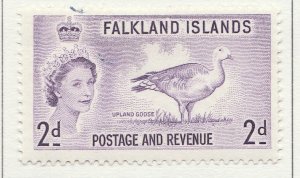 English Colony Colonies British Colony FALKLAND 1955-57 2d MH* A28P11F26990-