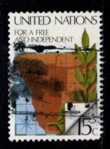 United Nations - #312 Map of Nambia - Used