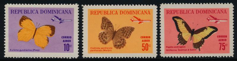 Dominican Republic C146-8 MNH Butterflies