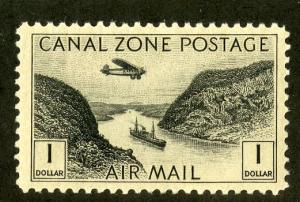 CANAL ZONE C14 MLH SCV $10.00 BIN $4.75 AIRPORT AND SHIP