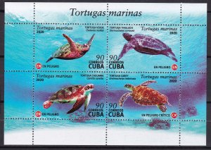 Fauna, Turtles MNH / 2020