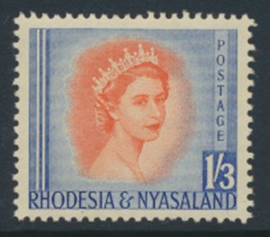  Rhodesia & Nyasaland  SG 10 SC# 150   MLH  see scans and detail