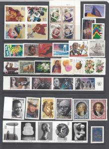 US 2004 Commemorative Year Set with 41 Stamps MNH