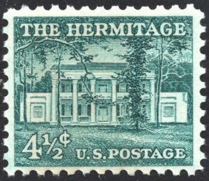 SC#1037 4½¢ The Hermitage Single (1959) MNH