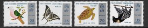 New Hebrides 202-05  1974  set  4  vf mint  nh