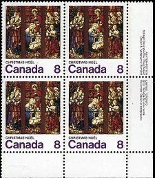 CANADA   #697 MNH LOWER RIGHT PLATE BLOCK  (4)